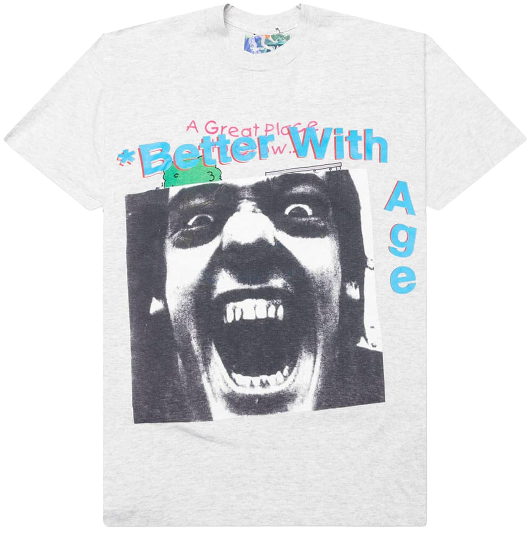 *Better With Age 'Fake Tee' White Tee