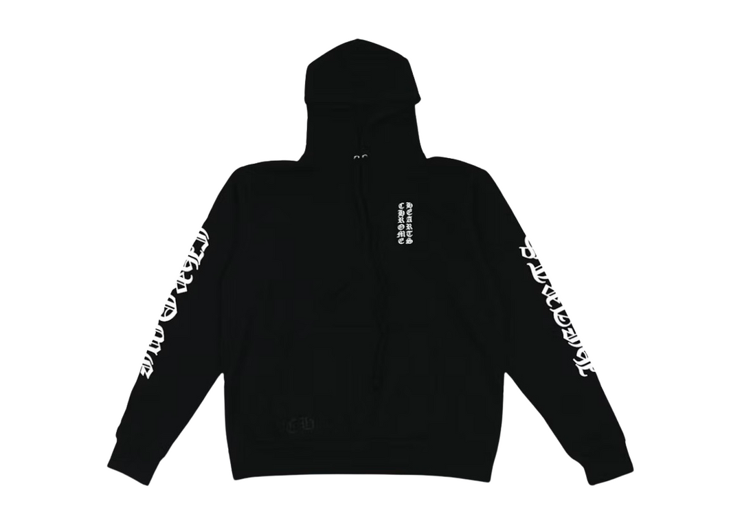 Chrome Hearts 'Vertical Logo' Black Hoodie