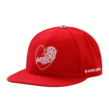 Chrome Hearts 'Red' Love You Fitted Hat