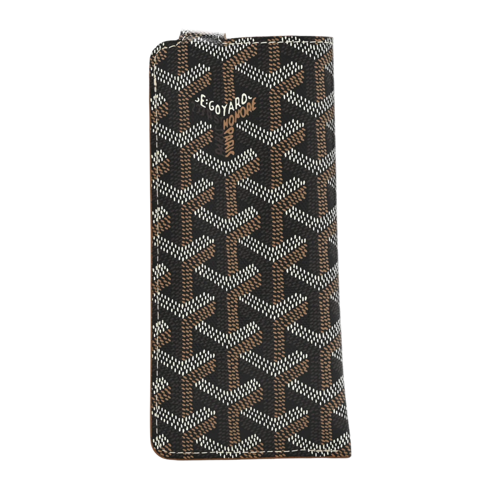 Goyard 'Montmartre Black/Gold' Glasses Case