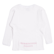 Chrome Hearts Vintage 'Pink Fuck You' White Thermal Women's Longsleeve