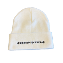 Chrome Hearts 'CH Logo' White Beanie
