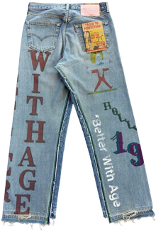 *Better With Age 'Harrison' Double Wide Denim Jeans