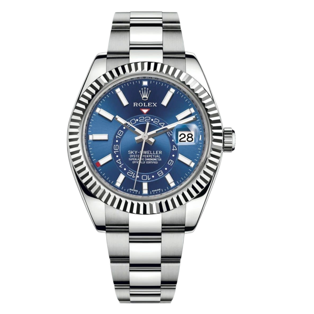 Rolex 326934 Sky Dweller 42mm Men’s Watch Blue Oyster Index Watch 2021
