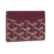 Goyard 'Saint Sulpice 'Burgundy' Card Holder