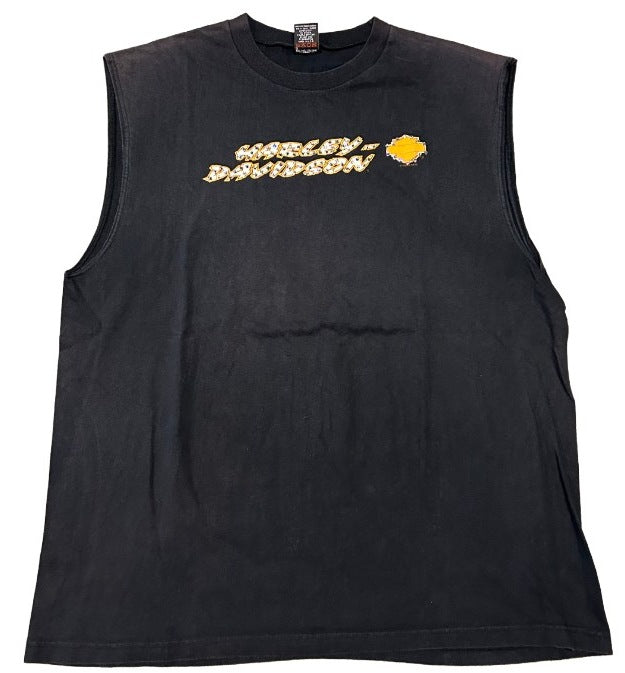 Harley Davidson 'Timms' Rhinestone Vintage Tee