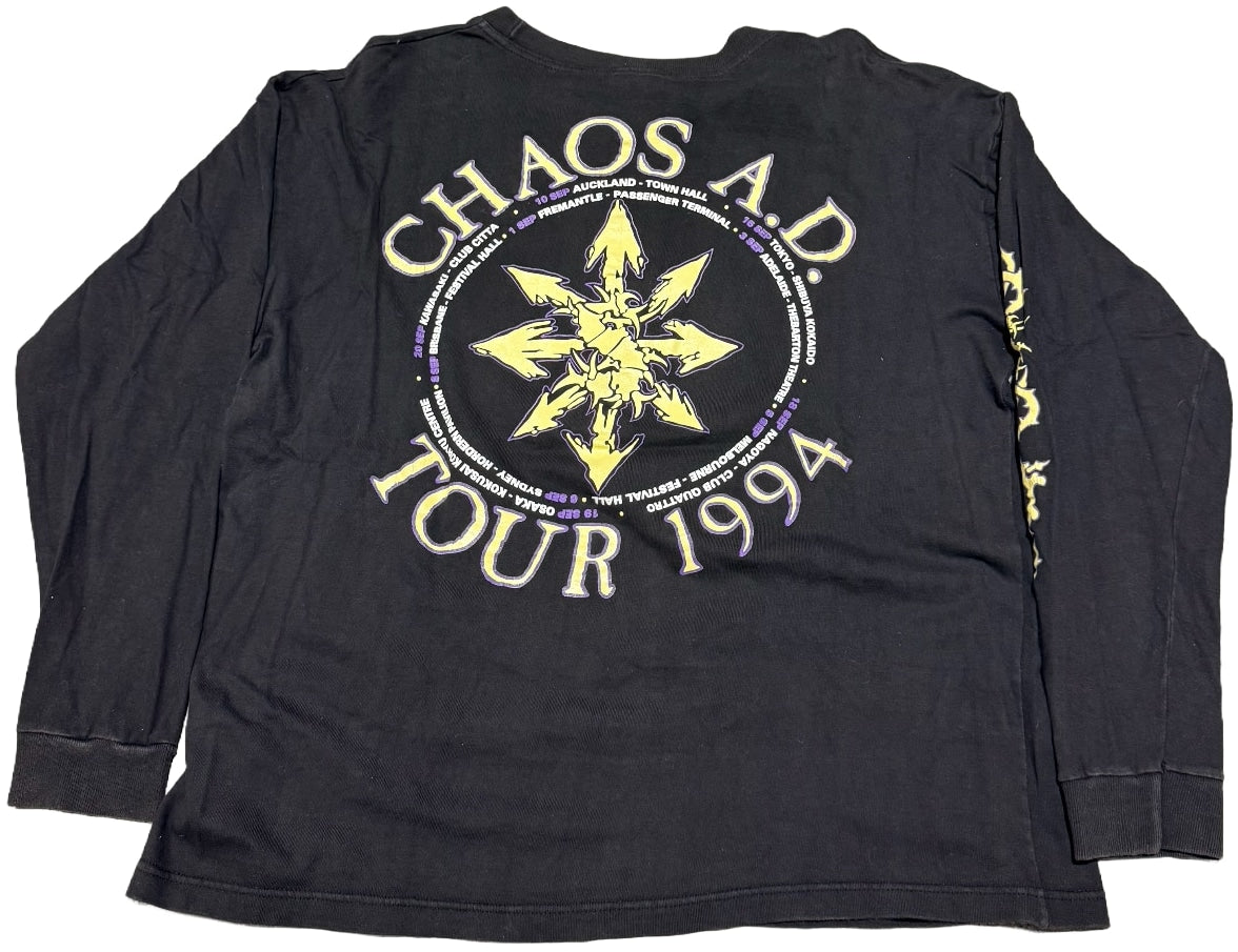 Sepultura 'Chaos A.D. 1994 Tour' Vintage Longsleeve