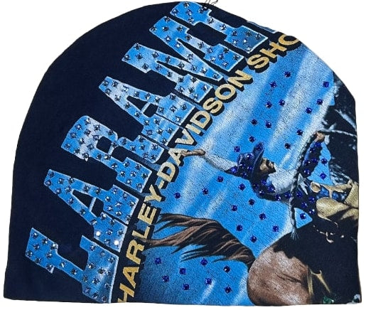 Bossi 'Wyoming Cowboy' Rhinestone Vintage Beanie