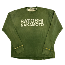 Satoshi Nakamoto 'Green' Studded Thermal