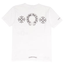 Chrome Hearts Vintage 'White' Horseshoe Plus Cross Tee