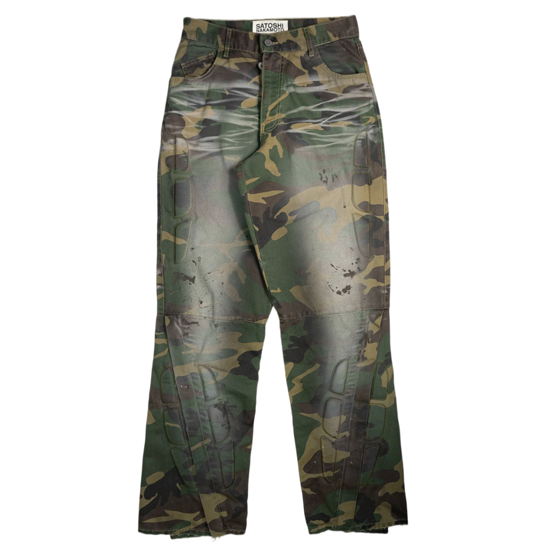 Satoshi Nakamoto 'Camo' Enduro Denim Jeans