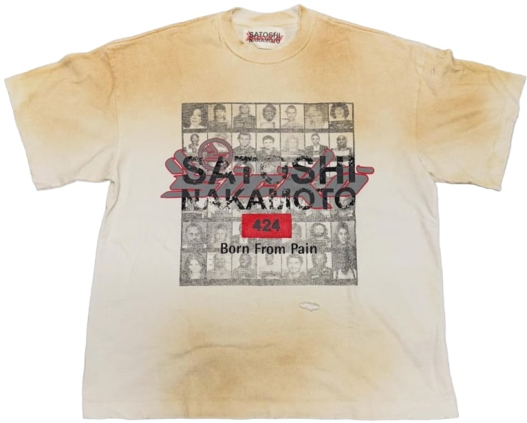 Satoshi Nakamoto '424' Sicko Tee
