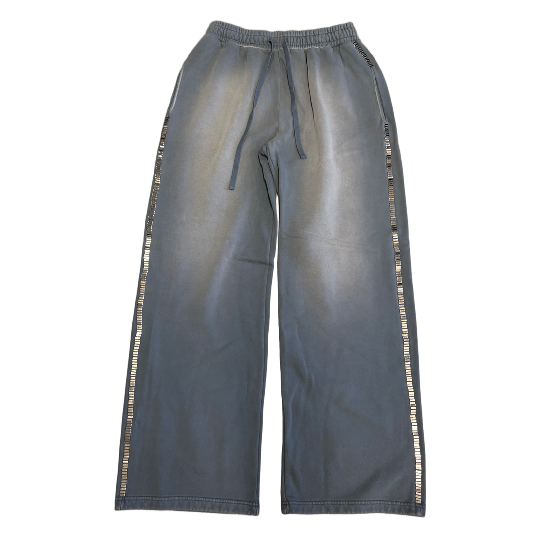 Earthling VIP 'Blue' Chrome Stitch Sweatpants