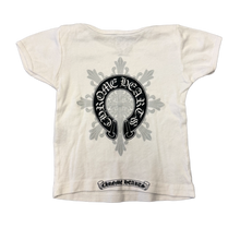 Chrome Hearts 'Floral Horseshoe' White Toddler's Tee