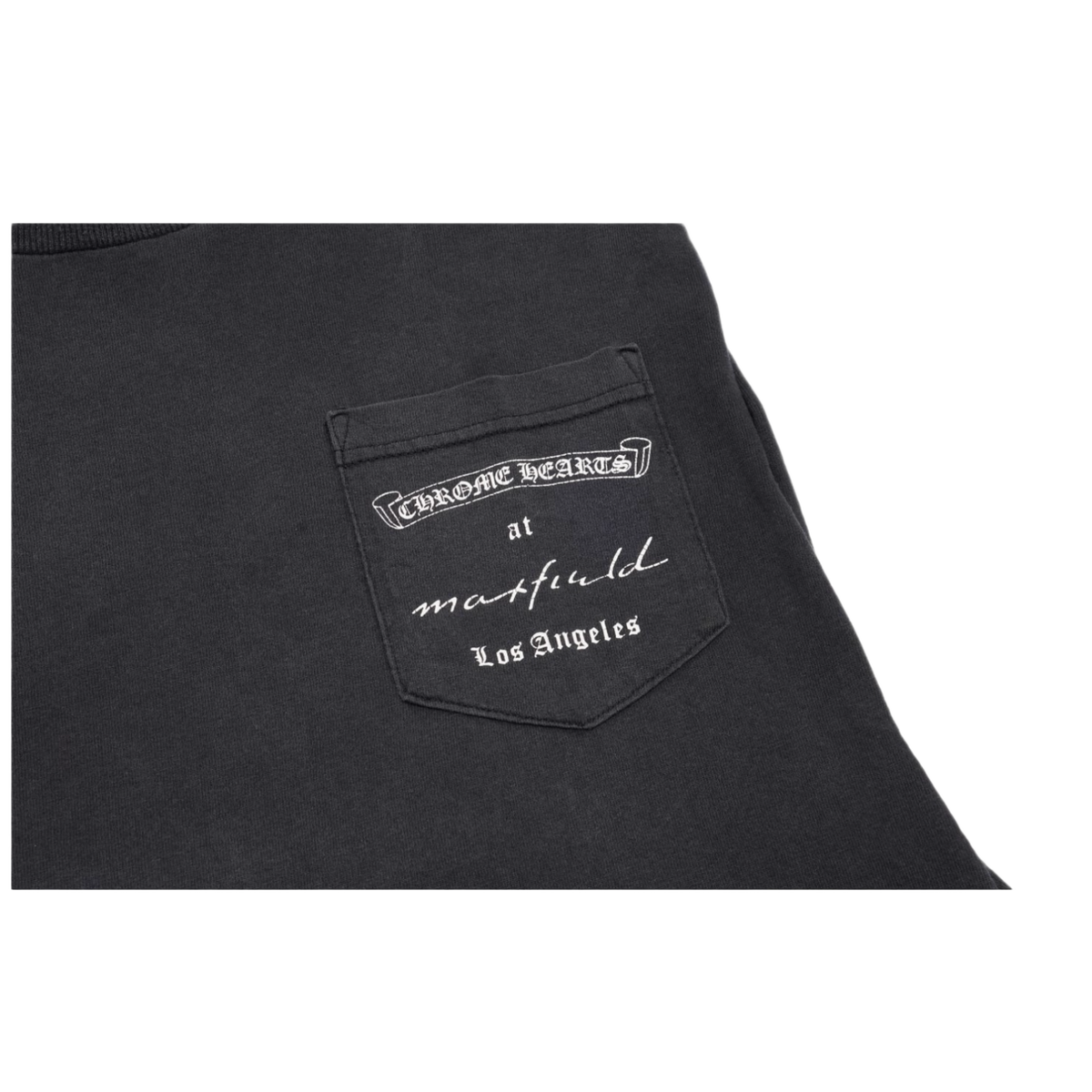 Chrome Hearts 'Dagger' Black Vintage Cutoff