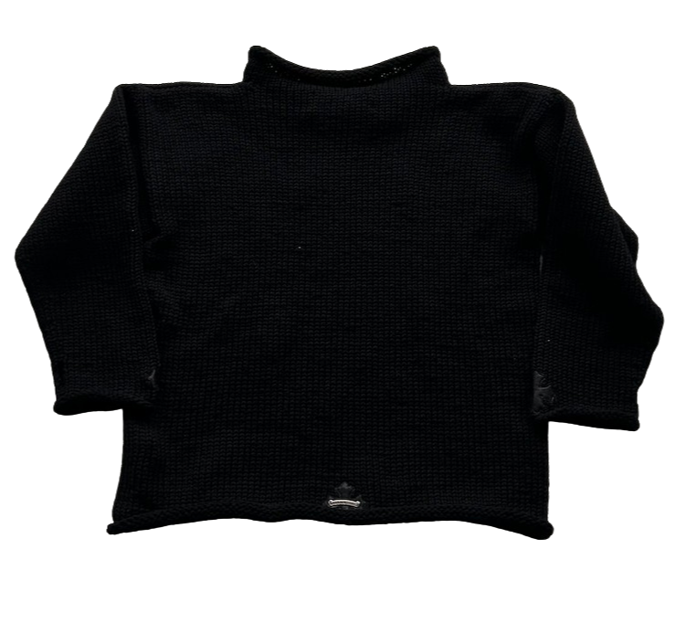 Chrome Hearts Cashmere Cross Patch RollNeck Sweater