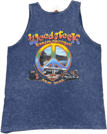 Harley Davidson 'Woodstock NY' Vintage Tank Tee