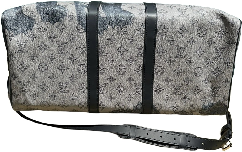 Louis Vuitton 'Chapman Brother Elephant' Keepall Bandouliere 45