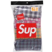 Supreme 'Multicolor' Hanes 4 Pack Boxers