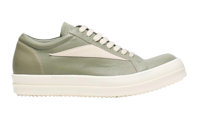 Rick Owens Vintage Sneaks Leather 'Celadon'