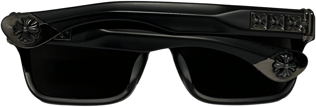 Chrome Hearts 'Sluss Bussin II' Black Rhodium Matte Sunglasses