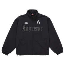 Supreme Umbro Rhinestone Track Jacket Black