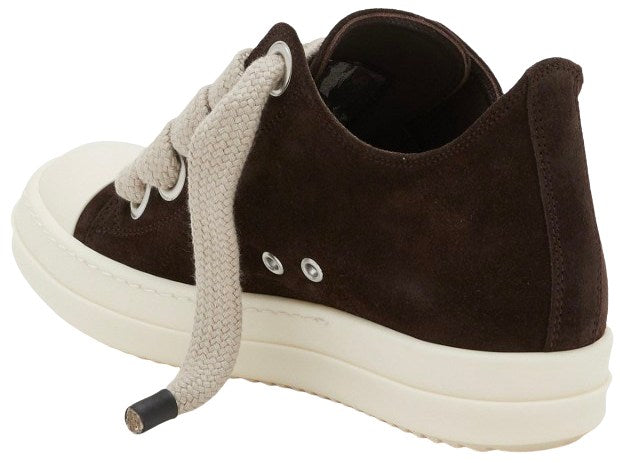 Rick Owens 'Mahogany' Jumbo Lace Sneakers
