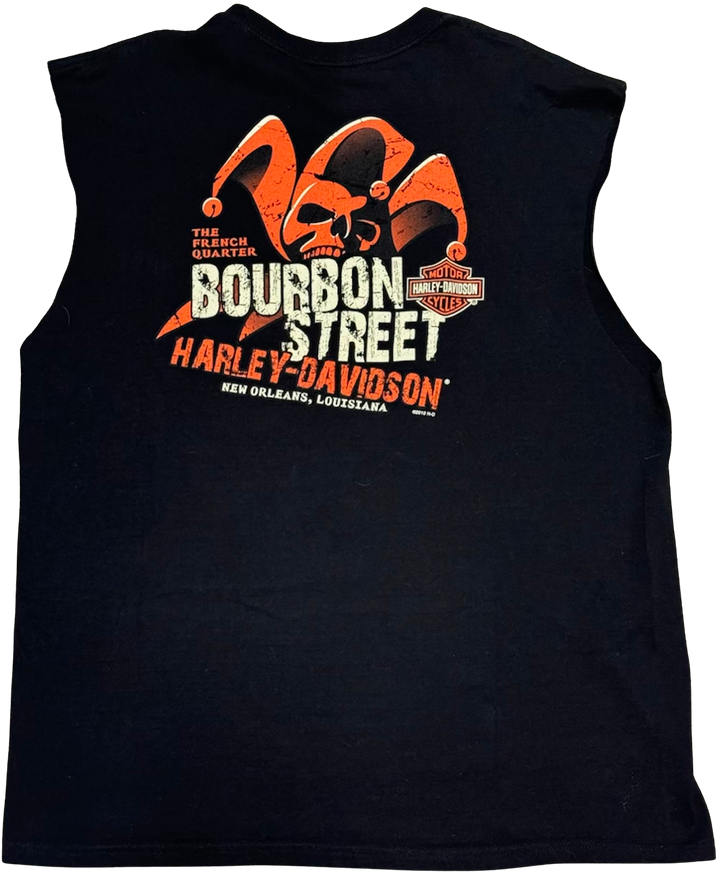 Harley Davidson 'Bourbon St' Vintage Cutoff Tee
