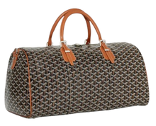 Goyard 'Black & Tan' 50 Boston Duffle Bag