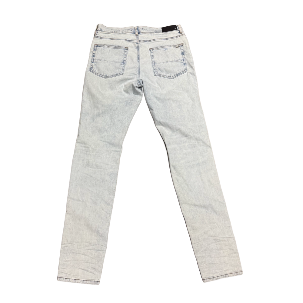 Amiri 'Light Blue' Thrasher Plus Jeans