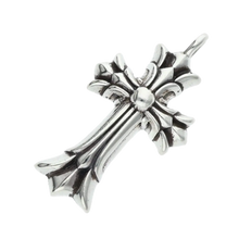 Chrome Hearts 'Silver' Mini Double Cross Pendant