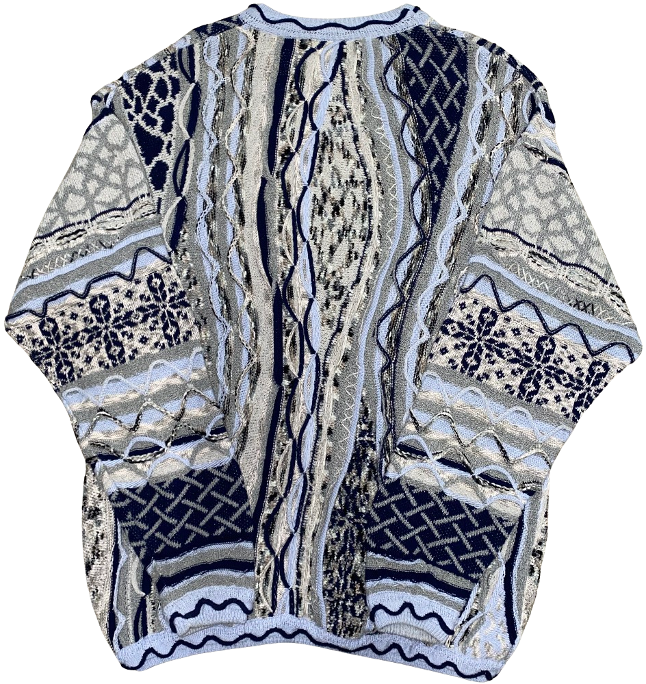 Coogi 'Blue Knit' Vintage Sweater