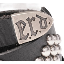 Enfants Riches Déprimés 'ERD Studded' Black Leather Belt