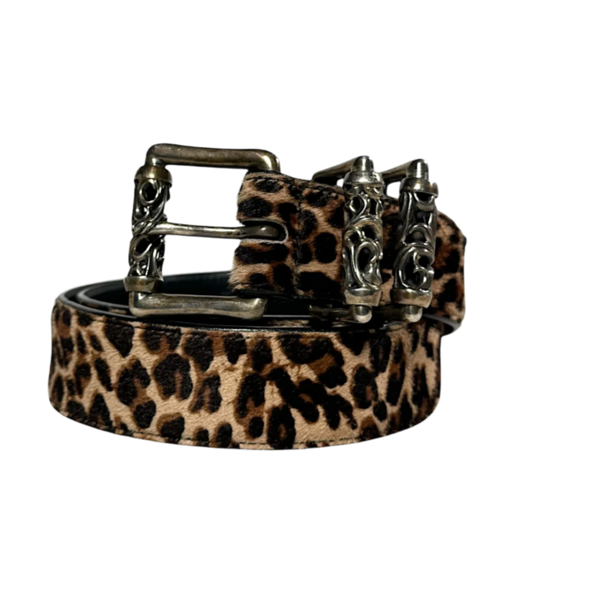 Chrome Hearts Cheetah Roller Belt