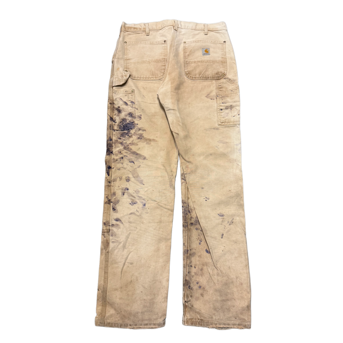 Carhartt 'Tan Painted' Vintage Double Knee Work Pants