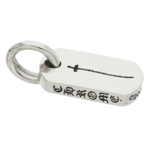 Chrome Hearts 'Silver' Aoyama Mini Dog Tag Pendant