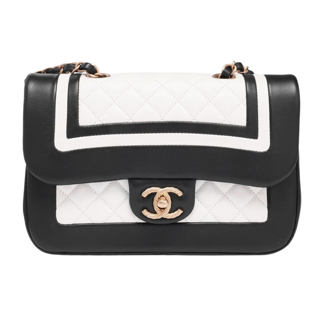 Chanel 'Bicolor' Small Lambskin Paris Cosmopolite Flap Bag