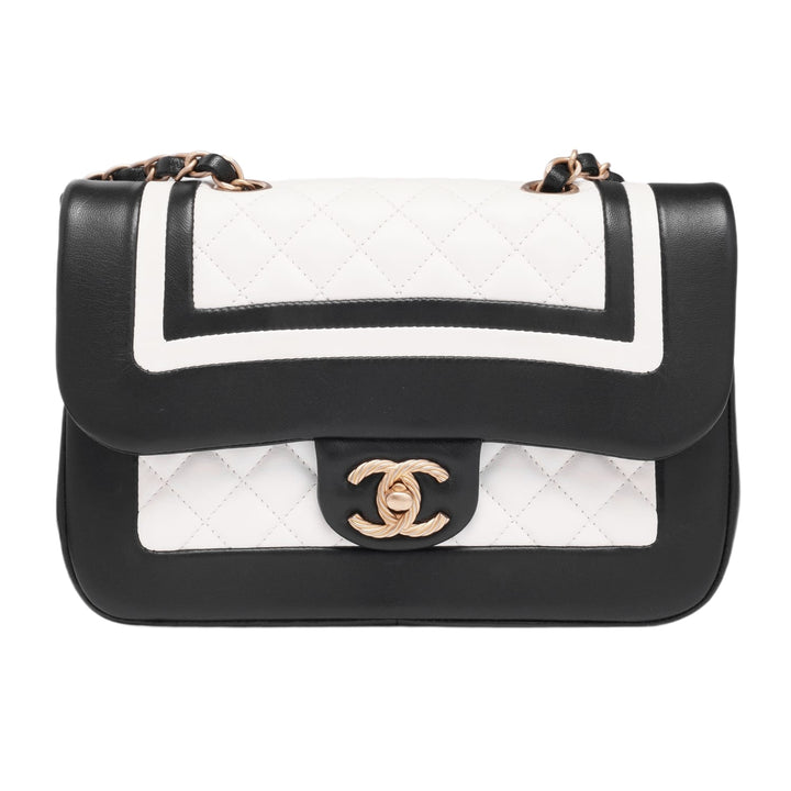 Chanel 'Bicolor' Small Lambskin Paris Cosmopolite Flap Bag