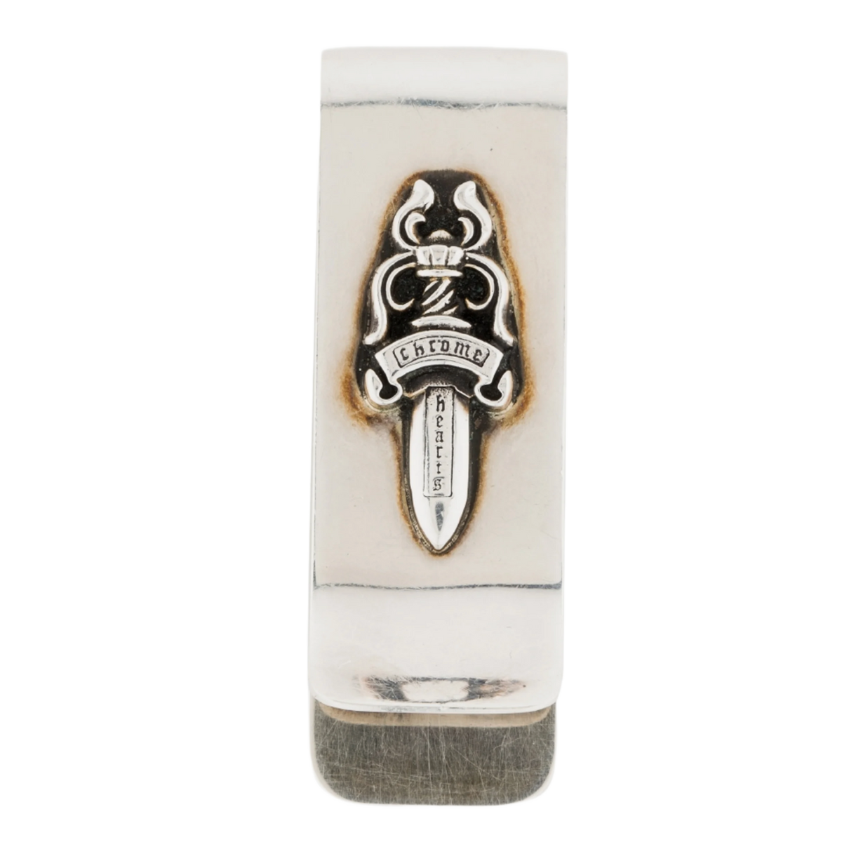Chrome Hearts 'Dagger' Silver Money Clip