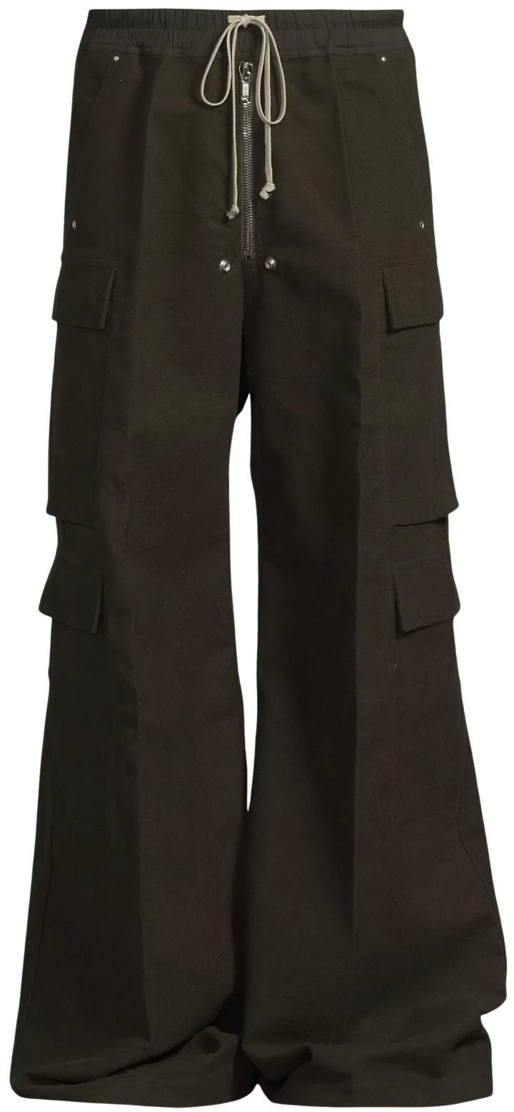 Rick Owens DRKSHDW 'Forest' Double Cargo Jumbo Belas