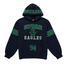 Supreme 'Navy' Rhinestone Eagle Hoodie