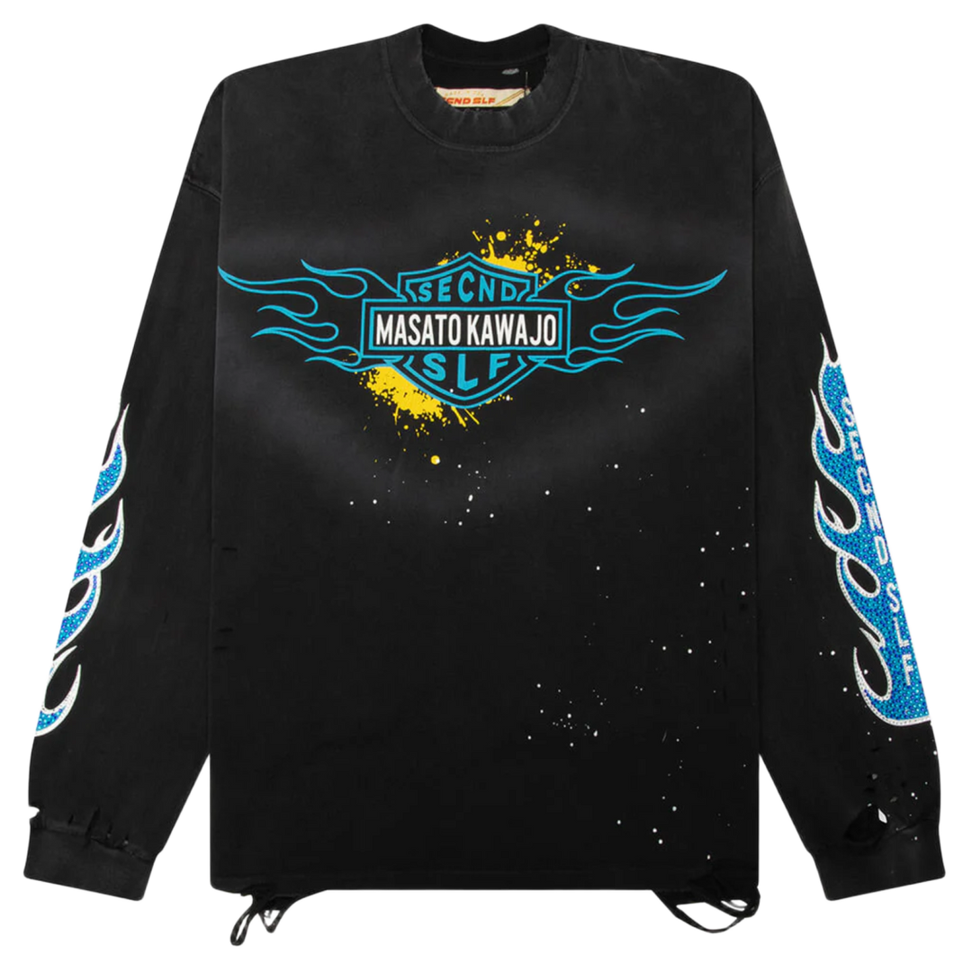 SeCND SLF x Masata Kawajo Firestorm Vintage Longsleeve 