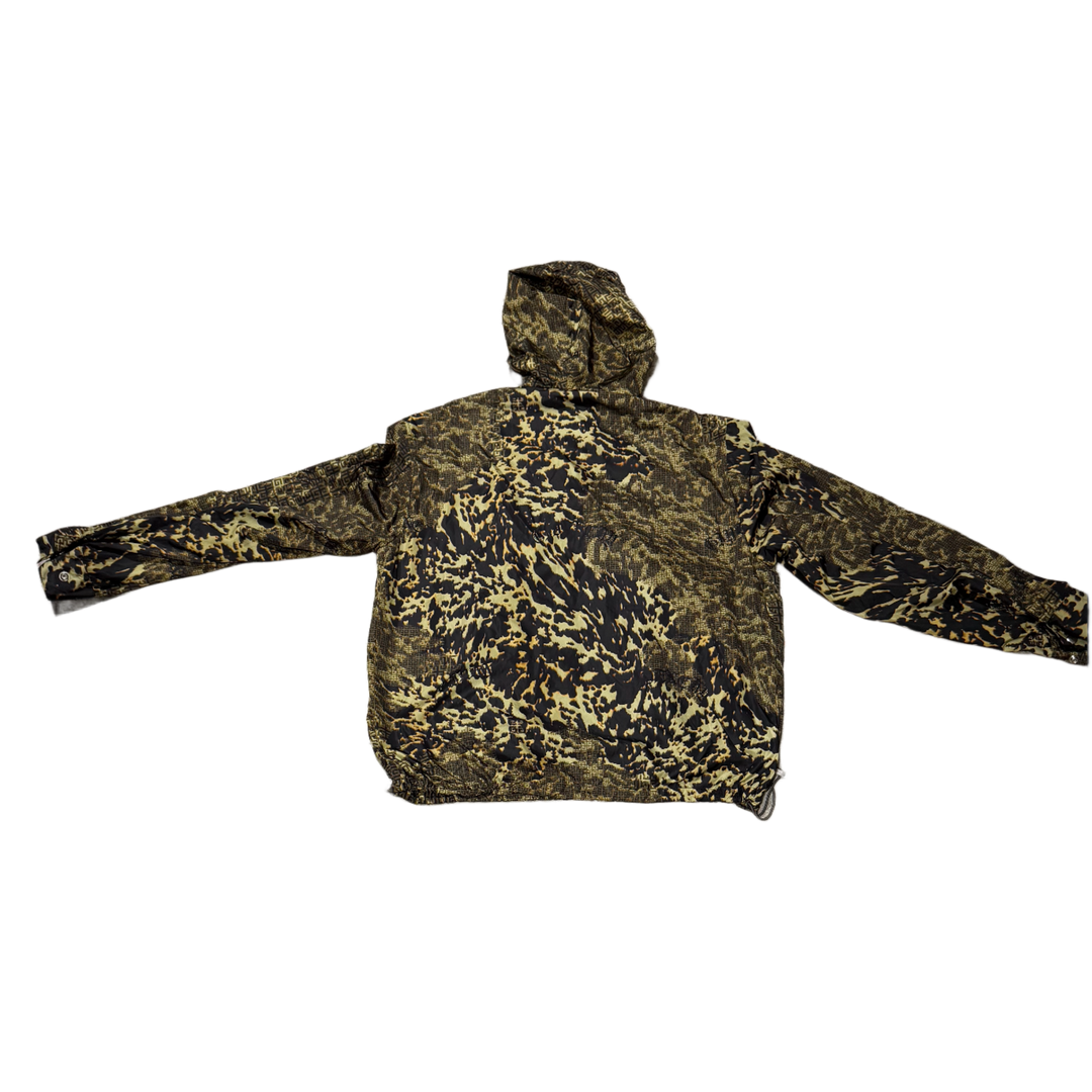 Givenchy 4G Animal Print Nylon Track Jacket