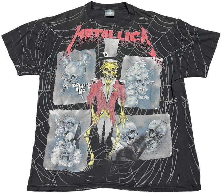 Metallica 'Damage Inc' Vintage Black Tee