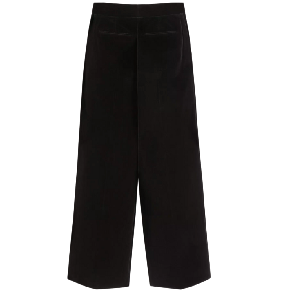 Valentino 'Black' Cotton Velvet Pants