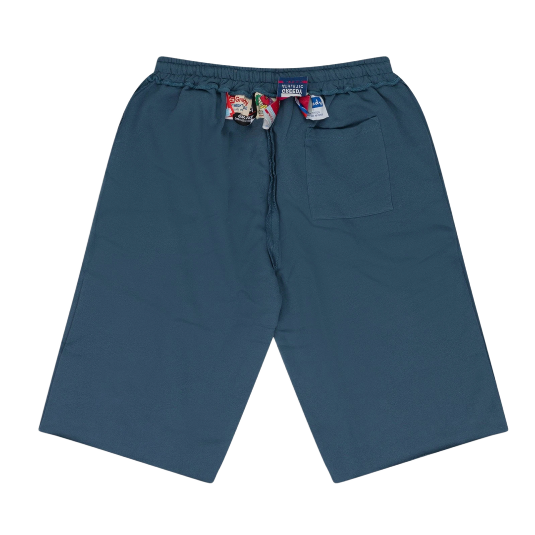 Greedy Unit 'Multi-Tag' Navy Sweat Shorts