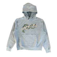 Amiri 'Filigree' Faded Blue Hoodie