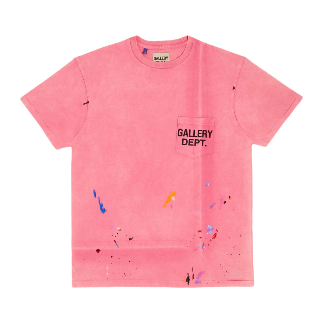 Gallery Dept. Vintage Logo Painted Tee Salmon
