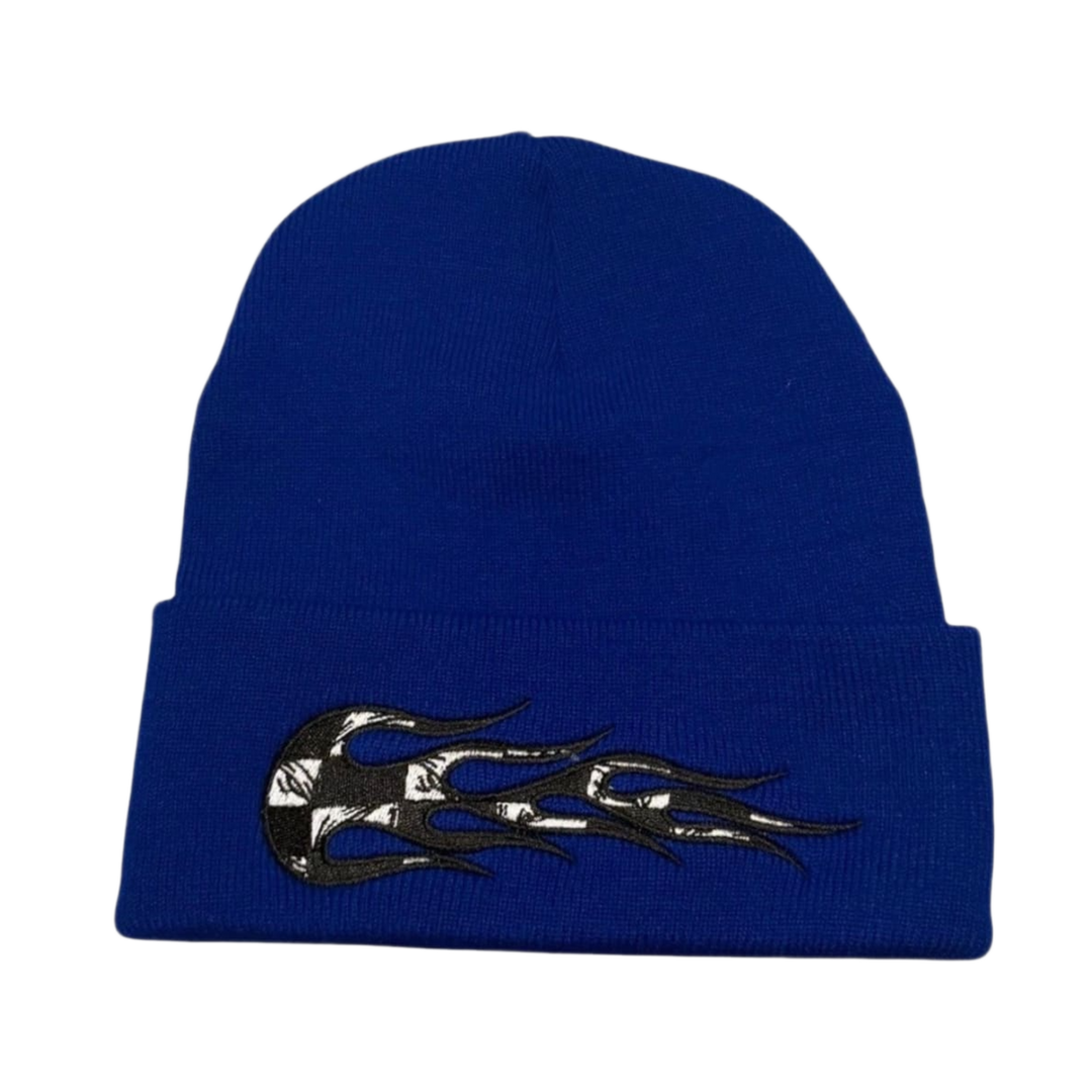 Matty Boy Anti Promo 'Blue' 99 Eyes Flame Beanie