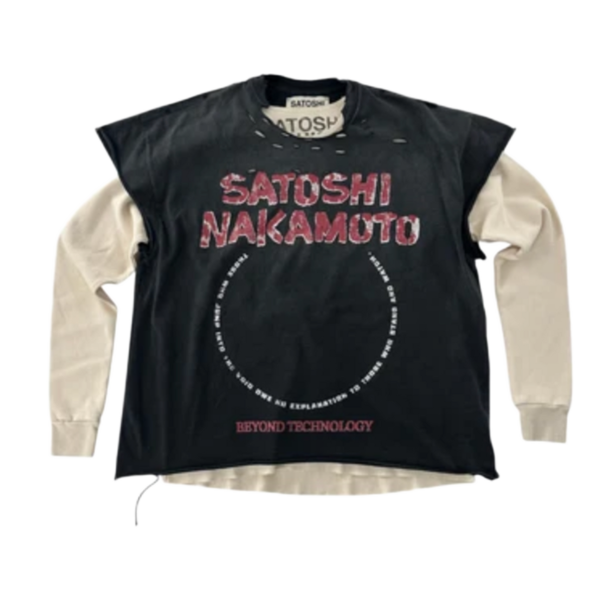 Satoshi Nakamoto 'Beyond Tech' Thermal Longsleeve
